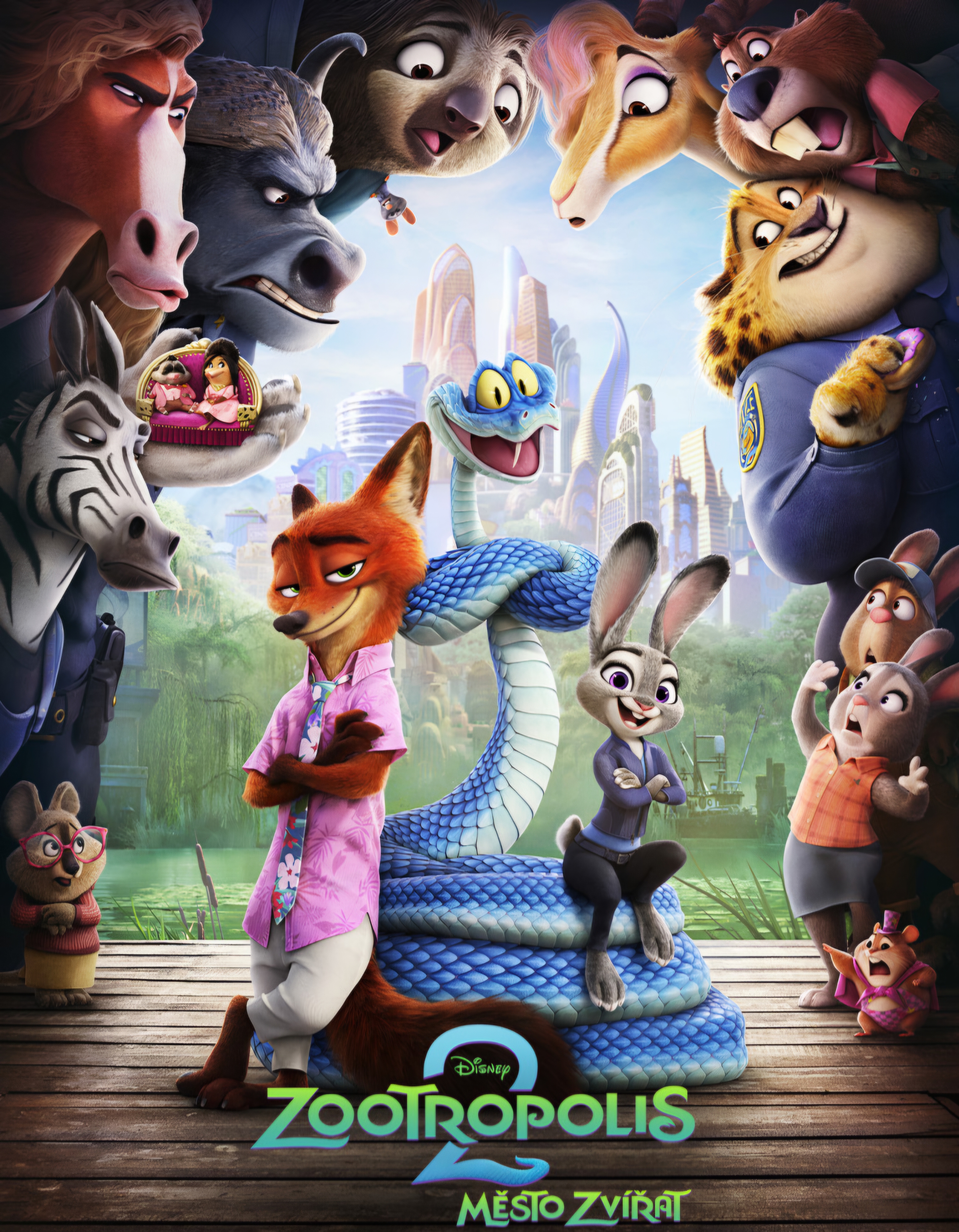 Letní kino na závěr prázdnin: Zootropolis 2 v Moravském Žižkově! 🍿🎬